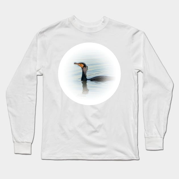 Cormorant Long Sleeve T-Shirt by Guardi